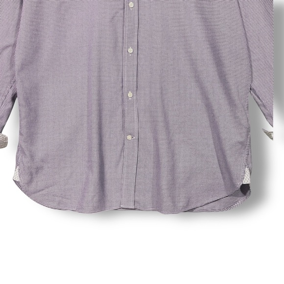 Ted Baker Endurance Mens Shirt Sz L Button Down Purple Contrast Work Casual - Picture 3 of 11